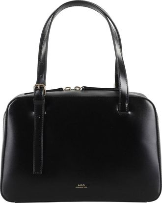 A.P.C. Virginie Box Bag - female - A.P.C. - Handbags - Black - ONE SIZE - Bags