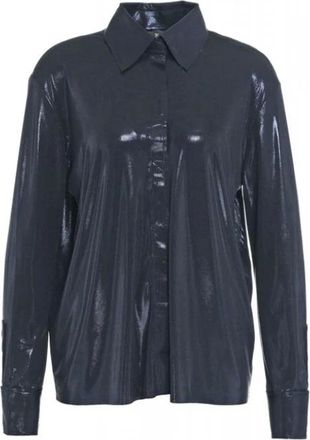 Norma Kamali Dames, Jassen, Blauw, Maat: S