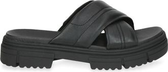 Caprice Slippers - Dames - Sandalen - Zwart - 38 EU - Schoenen