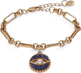 Alex and Ani Evil Eye Chain Bracelet in Gold at Nordstrom