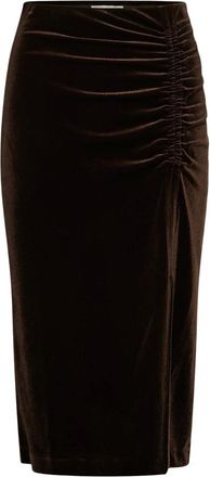 Part Two SofijaPW Rok - Dames - Rokken - Bruin - Maat: XL Corduroy