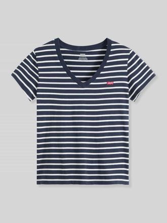 Levi's Regular Fit T-Shirt aus reiner Baumwolle in Dunkelblau, Gr&ouml;&szlig;e XL