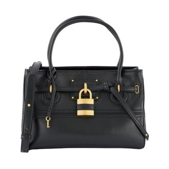 Chlo&eacute; Dames, Tassen, Zwart, Maat: ONE Size Katoen
