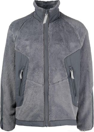 SPOONYARD zip-up fleece jacket - men - Polyester/Nylon/Polyester - S - Grey