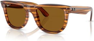Ray-Ban unisex, Accessoires, Bruin, Maat: 50 MM