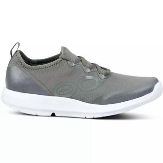 Oofos Womens Oomg Sport Lacing System Sneakers In Olive
