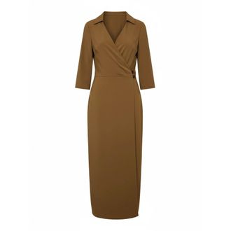 Alberta Ferretti Alberta Ferretti, Wrap Dresses, female, Green, Size: XL vestiti e tute poliestere