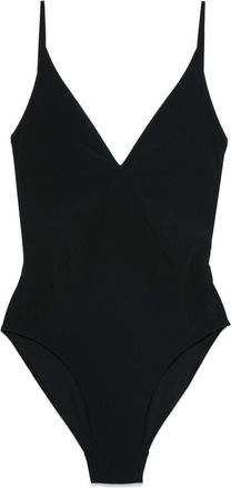 Rick Owens Costume intero con scollo a V - Nero