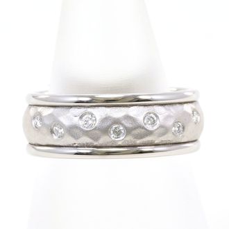 C&A White Gold White Gold (18K) Band Ring (Pre-Owned)