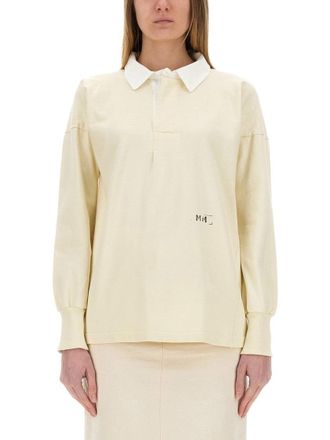 Maison Margiela Polo Shirt With Print