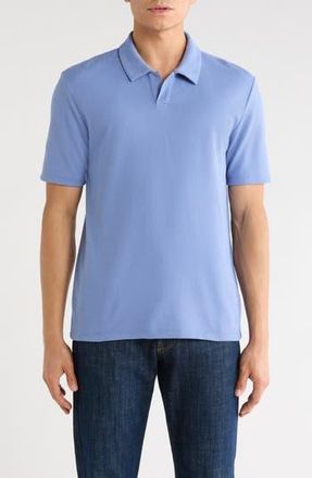 Vince Johnny Collar Piqu&eacute; Polo in Colony Blue at Nordstrom Rack, Size Xx-Large