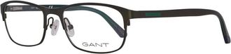 GANT Glasses, male, Gray, Size: ONE SIZE Gunmetal Metal Frame Watch