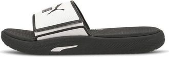 Puma Softride Slide White Black 382111-05
