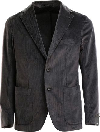 Tagliatore Blazer a coste - Nero
