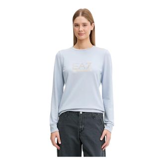 Emporio Armani Emporio Armani Ea7, Mujer, Sudaderas, Azul, Talla: L