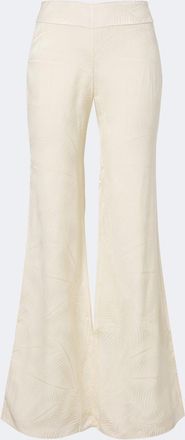 Johanna Ortiz Laidback Energy jacquard wide-leg pants