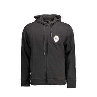 Cavalli Katoenen Sweater met Rits - Heren - Vesten met rits - Zwart - XL - Katoen - Hoodies & sweatvesten