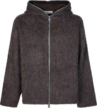 Our Legacy Full Zip Hood Fuzzy Full-Zip Jacket