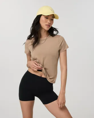 Vuori Clothing Short Sleeve Feather Classic T-Shirt | Goldenrod | XS, Size Extra Small