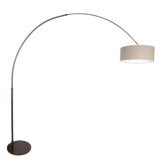 Steinhauer Steinhauer - L&aacute;mpara De Pie - Sparkled Light - Marr&oacute;n - Metal