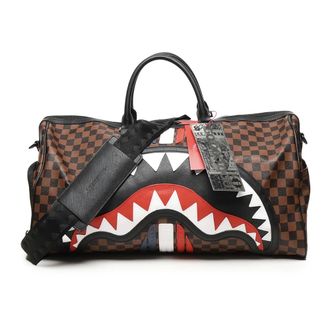 Sprayground Weekend Bags, unisex, Brown, Size: ONE SIZE Brown Backpack with Metal Zip Pocket