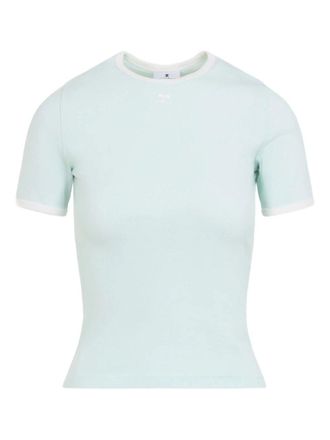 Courr&egrave;ges Signature Contrast T-shirt