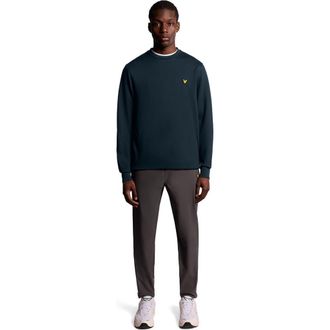 Lyle & Scott Crew Neck Long Sleeve Fly Fleece in Dark Navy at Nordstrom, Size Xx-Large