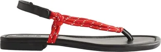 Madewell The Aliyah Paracord Thong Sandal in Festival Red at Nordstrom, Size 8.5