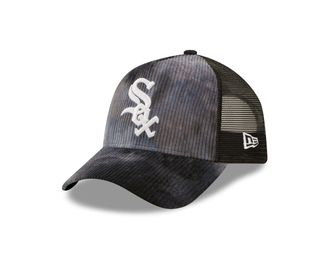 New Era Chicago White Sox Trucker Cap MLB Cap hat Corduroy Adjustable Tie Dye Baseball Black