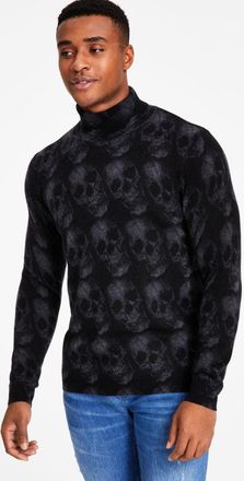 Inc International Concepts INC Mens Billie Regular Fit Wool Turtleneck Sweater