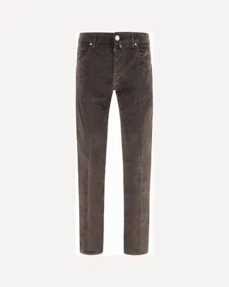 Jacob Cohen Pants in straight-leg corduroy Male 35