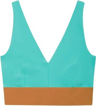Mymarini Yoga Top Bikini-Top f&uuml;r Damen | t&uuml;rkis