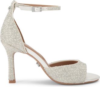 Carvela Womens Corletta Sandal Sandals - White Fabric - Size UK 8