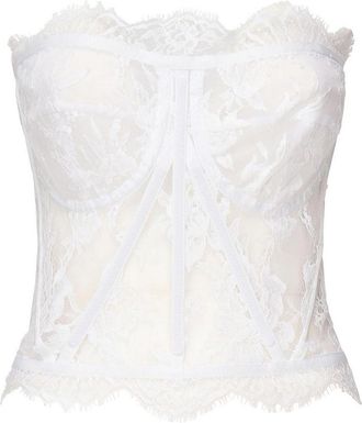 Dolce & Gabbana Lace Bustier Top
