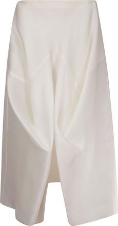 Khaite Gonna midi Sawyer - Bianco