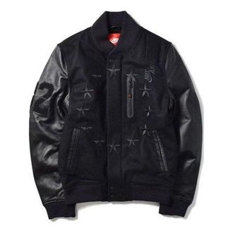 Nike Mens Nike Destroyer Jacket Pattern Windproof Stay Warm Black 802645-010