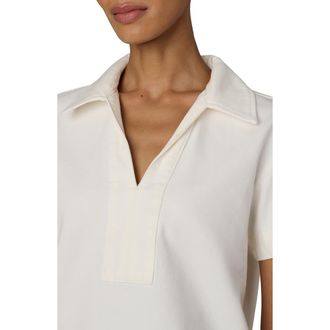 Joe's The Lillian Denim Popover Top in Milk at Nordstrom, Size X-Small