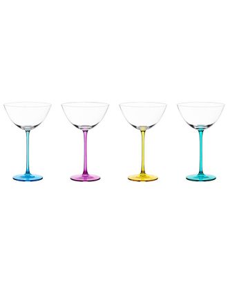 Anton Studio Designs Set Of 4 Gala Cocktail Glasses
