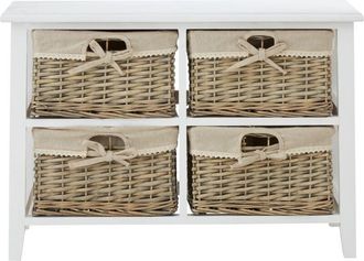 Premier Housewares Mesa 4 Drawer Chest - Premier Housewares