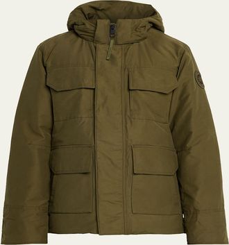Canada Goose Mens Maitland Canvas Parka