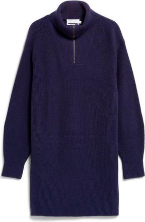 Armedangels Troyer Rib Knit Dress Kleid f&uuml;r Damen | blau