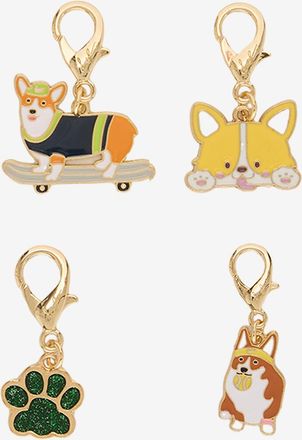 La Coque Fran&ccedil;aise Satz mit vier Charms Hunde