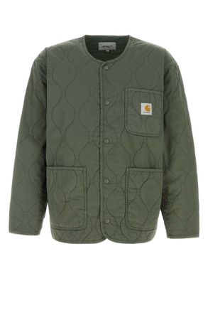 Carhartt Work in Progress Green Round Neck Jacket