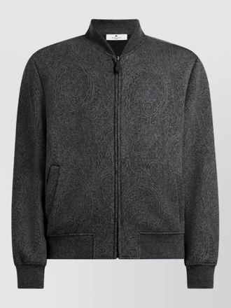 Etro jacquard bomber jacket