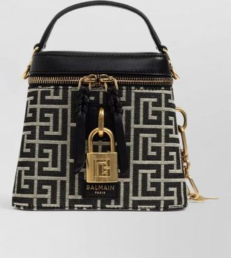 Balmain pulse canvas mini bag