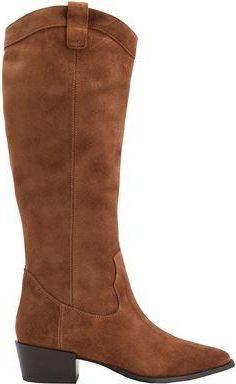 8 by YOOX SPLIT LEATHER WESTERN HIGH BOOT