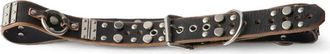 Prada Cintura in pelle con borchie - Nero