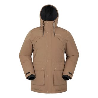 Mountain Warehouse Waterdichte Parka Heren Marlow (Tan)