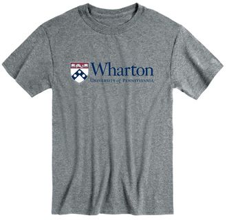 Ivysport University of Pennsylvania Wharton Business School Short-Sleeve T-Shirt, Charcoal Heather, XX-Large