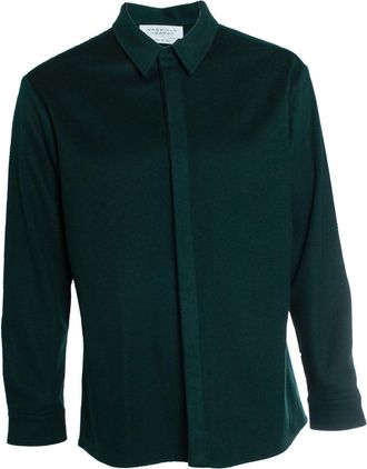 Gabriela Hearst Nicolas wool and cashmere shirt